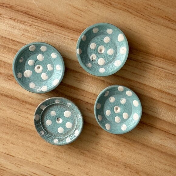 Vintage Miniature Tea Set Garden Pink Floral Bee Midwest Imports of Canon Falls - Picture 13 of 16